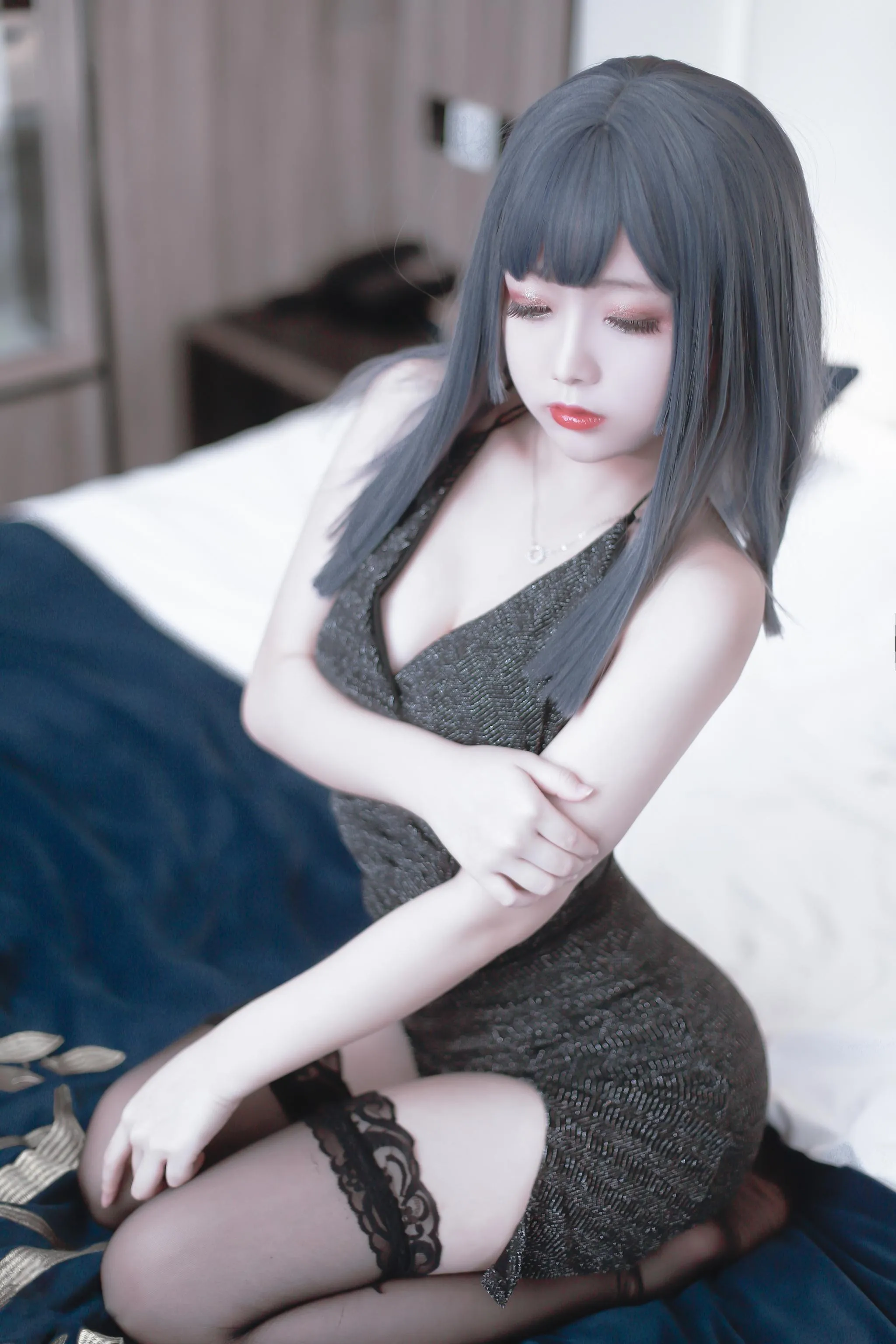 日奈娇 – NO.24 黑色礼服 [40P]插图1